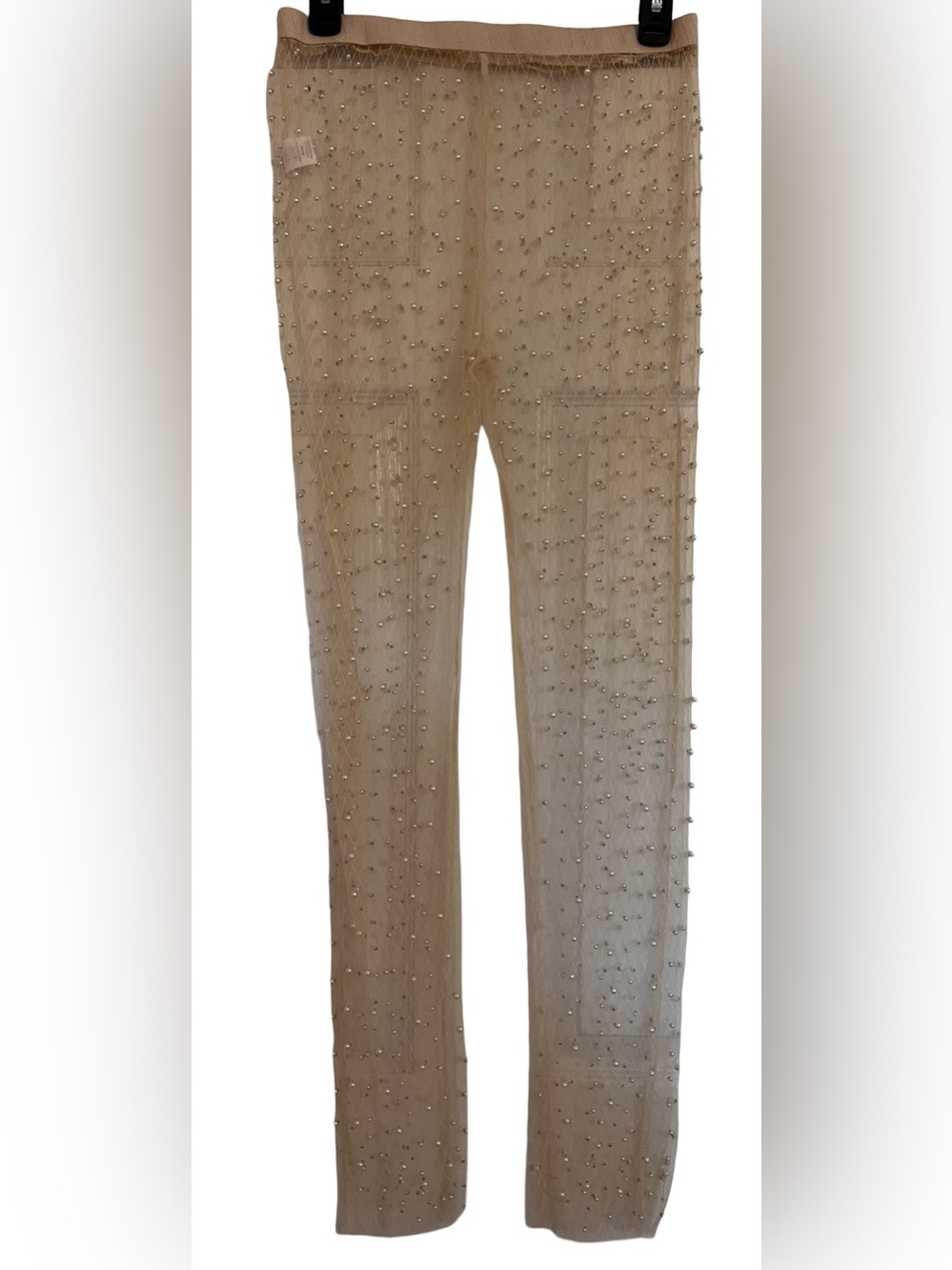 ✨ STUNNING Pearl Encrusted Mesh Pants ✨